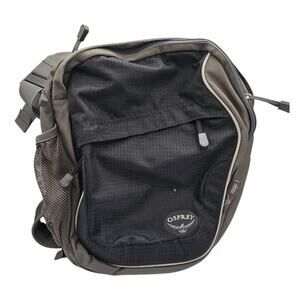 OSPREY WARP Sling Crossbody Messenger Travel Bag Gray/Black Nylon